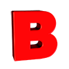 letter, b